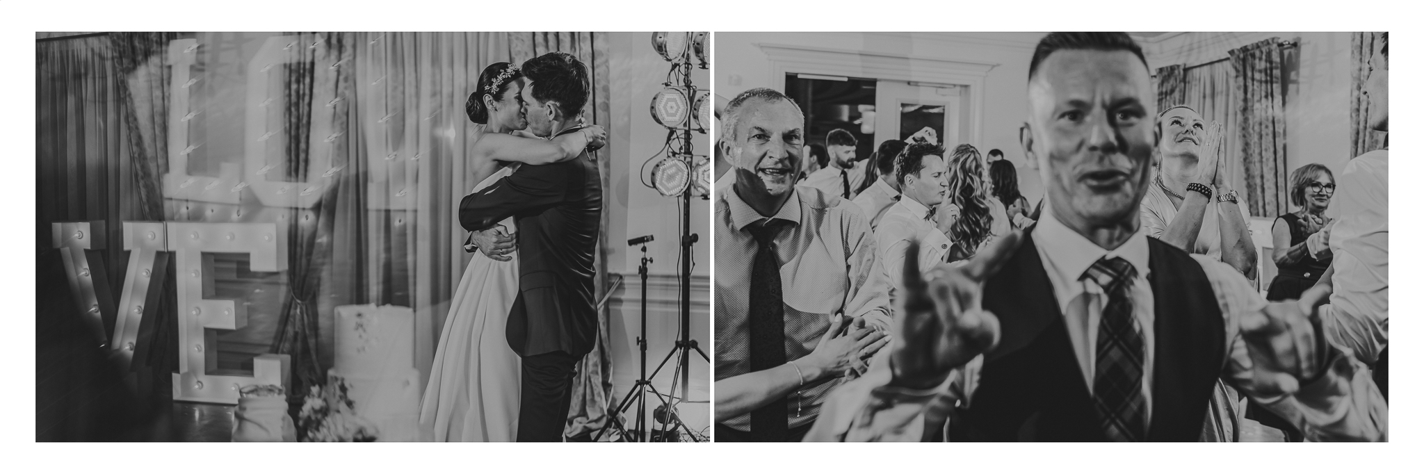 serce w kadrze reportaż ślubny BW-16